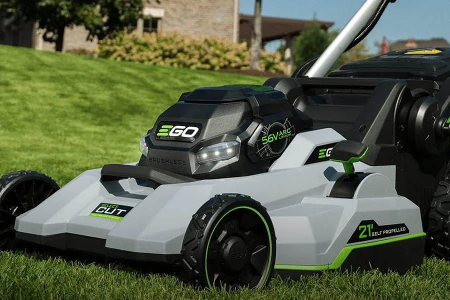 lithium battery powered lawn mowers