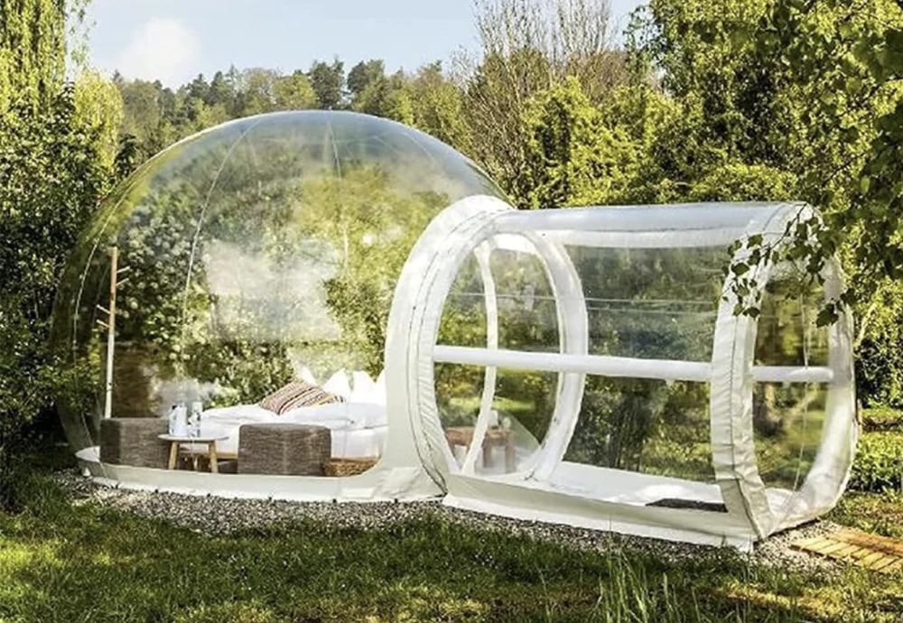 camping bubble tent clear inflatable